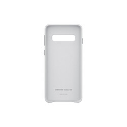 Acheter Samsung Coque Cuir Galaxy S10 - Blanc