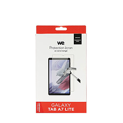 WE Verre Trempé Compatible avec Galaxy Tab A7 Lite 8.7 Pouces, Film de Protection Dureté 9H, Transparence Totale, Résistant aux Impacts