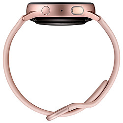 Avis Samsung Galaxy Watch Active 2 - 4G - 40mm - Alu Rose - Bracelet Rose velours