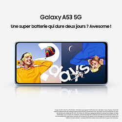 Samsung Galaxy A53 - 128 Go - 5G - Bleu pas cher