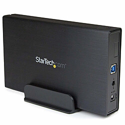 StarTech.com Boîtier USB 3.1 (10 Gb/s) pour disque dur SATA III 6 Gb/s de 3,5'' Boîtier USB 3.1 (10 Gb/s) pour disque dur SATA III 6 Gb/s de 3,5'' - Noir