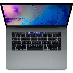 Apple MacBook Pro 15 Touch Bar - 512 Go - MR942FN/A - Gris Sidéral - Reconditionné