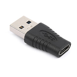 WE Adaptateur USB-C Femelle vers USB A Mâle, USB 3.2 gen 1, Transferts de Données 5 Gbps, Charge Rapide, Compatible Toutes Marques Smartphone, Tablette, PC - Coloris Noir