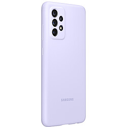 Avis Samsung Coque Silicone pour Galaxy A72 - Violet