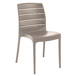3S. x Home Chaise De Jardin Carmen Couleur Jute