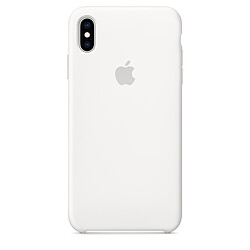 Apple iPhone XS Max Silicone Case - Blanc