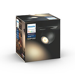 Philips Hue White Ambiance BUCKRAM Spot 1x5.5W extension - Noir (télécommande non incluse) pas cher