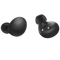 Samsung Galaxy Buds2 - Ecouteurs True Wireless - Noir Buds avec Galaxy AI - Design minimaliste & ergonomique - Réduction active de bruit - Son immersif avec 2 haut-parleurs - Jusqu'à 29h d'autonomie - Boitier - Bluetooth 5.0 - Etui de chargement compatible charge sans fil