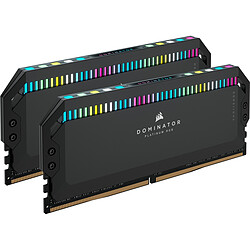 Avis Corsair Dominator Platinum DDR5 RGB 32 Go (2 x 16 Go) 5200 MHz CL40 - Noir