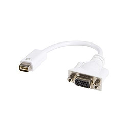 StarTech.com Adaptateur de câble vidéo mini DVI vers VGA pour Macbook et iMac