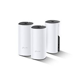 TP-LINK Deco P9 (pack de 3) - 1200 Mbps WiFi AC 1200 Mbps + CPL HomePlug AV 1000 Mbps - Couverture WiFi jusqu'à 560 m2