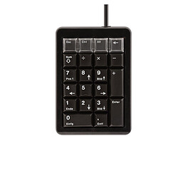 Cherry G84-4700 - Pavé numérique avec touches reprogrammables Pavé numérique mécanique bas profil - 21 touches - USB - Noir - Layout FRANCAIS