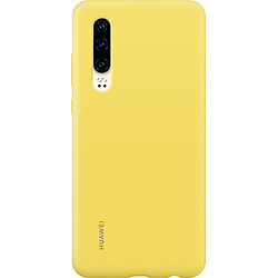 Huawei Coque Silicone P30 - Jaune