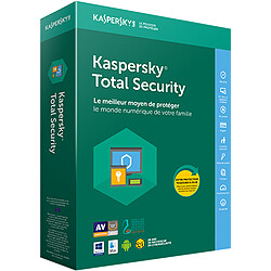 KASPERSKY TOTAL SECURITÉ 2018 5 Postes 1 An