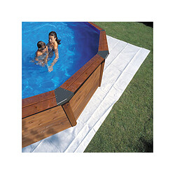 Tapis de sol 11 x 6 m pour piscine 10m x 5,5m , épaisseur 100g/m²