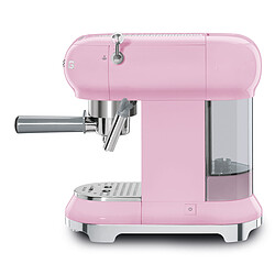 Avis Smeg Machine à expresso Années 50 - ECF01PKEU - Rose