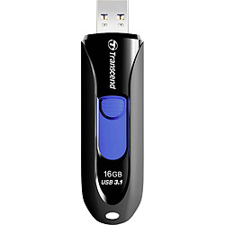 Transcend JetFlash 790K - 16 Go Bleu Noir Clé USB - USB 3.1 16 Go - TS16GJF790K