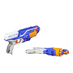 Pack de 2 pistolets Nerf Elite Disruptor Portée de tir allant jusqu'à 27 mètres