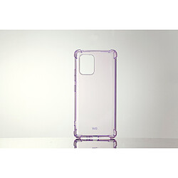 WE Coque Compatible avec [GALAXY S10 LITE] - Housse Fine avec Technologie Absorption des Chocs & Finition Premium TPU Silicone [Shock Absorbtion] - Violet Transparent