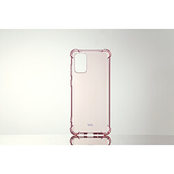 WE Coque Compatible avec [GALAXY S20 PLUS] - Housse Fine avec Technologie Absorption des Chocs & Finition Premium TPU Silicone [Shock Absorbtion] - Rose Transparent 