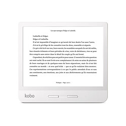 Acheter Kobo Liseuse numérique Libra H2O - 7'' - Blanc