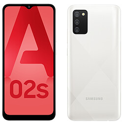 Samsung Galaxy A02s - 32 Go - Blanc - Reconditionné