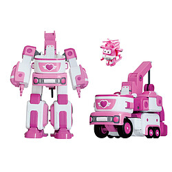 Super Wings - Véhicule Transformable en robot ''Transforming Cruiser'' 18cm  - DIZZY - YW720314 Véhicule Transformable en robot ''Transforming Cruiser'' 18cm  - DIZZY.