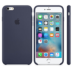 Apple iPhone 6s Plus Silicone Case - Bleu nuit - MKXL2ZM/A pas cher