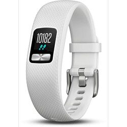 Garmin Vivofit 4 - Blanc S/M Bracelet d'activité avec plus d'un an d'autonomie - Taille Small/Medium