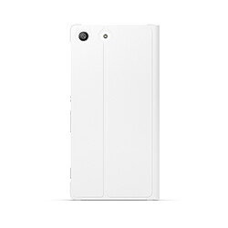 Sony Etui folio SCR48 pour Xperia M5 - Blanc Etui folio SCR48 pour Xperia M5 - Blanc