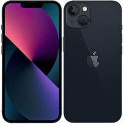 Apple iPhone 13 - 128 Go - Minuit - sans écouteurs · Reconditionné Smartphone 6,1 Super Retina XDR - Puce A15 Bionic - Charge rapide 20W ou plus - Double Caméra 12MP - Mode Cinématique - iOS 15