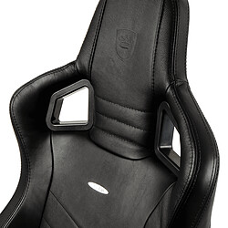 Acheter Noblechairs EPIC - Vrai cuir - Noir