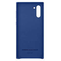 Acheter Samsung Coque cuir Galaxy Note10 - Bleu