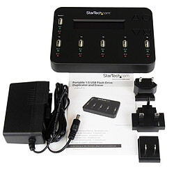 Acheter StarTech.com Duplicateur autonome de clés USB 1 vers 5 - Effacer / Supprimer - Copieur de lecteur flash USB 1:5