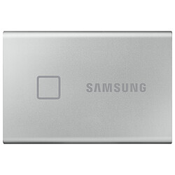 Samsung T7 TOUCH - 1 To - USB 3.1 Type A et Type C - Silver Disque SSD  externe USB 3.2 Gen 2 - 1050 Mo/s - MU-PC1T0S/WW