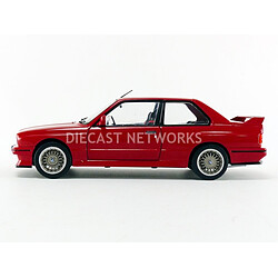 Avis Solido BMW E30 M3 RED, 1990, 1/18ème - S1801502