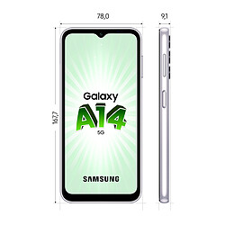 Acheter Samsung Galaxy A14 - 5G - 4/128 Go - Silver