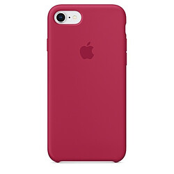 Apple iPhone 8/7 Silicone Case - Rose rouge