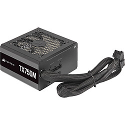 Avis Corsair TX750M, 750 Watts, 80 Plus Gold, Alimentation semi-modulaire, ATX 12V