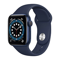 Apple Watch Series 6 - GPS - 40 - Alu Bleu / Bracelet Sport Deep Navy - Regular