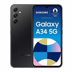 Samsung Galaxy A34 - 5G - 4/128 Go - Graphite