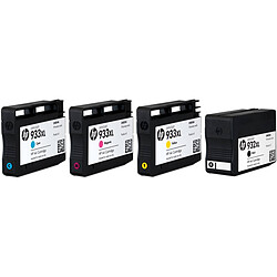 Avis HP 932/933 XL - Pack de 4 carotuches - Noir, Cyan, Magenta, Jaune