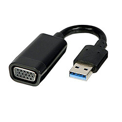 Lindy 43172 Adaptateur USB 3.0 vers VGA pour Intel Core i5/i7 3ème Génération Gris 