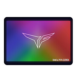 T-Force Delta Max RGB 500 Go - 2,5'' SATA III Disque SSD  2.5'' SATA III (6 Gb/s) - T253TM500G3C302