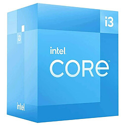 Intel Core i3-13100F (3.4 GHz / 4.5 GHz) Processeur Quad-Core (4 Cœurs Performant) 8 Threads - Socket 1700 - Cache L3 12 Mo - 0.010 micron (version boîte - garantie Intel 3 ans)