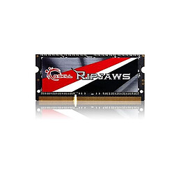 G.Skill Barrette memoire portable Gskill Ripjaws SO-DIMM DDR3 PC3-12800 - 4Go 1600 Mhz - CAS 11