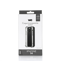 Avis WE Coque de protection TPU APPLE IPHONE 14 Transparent: Anti-chocs - ultra résistant – semi-rigide - apparence du téléphone conservée