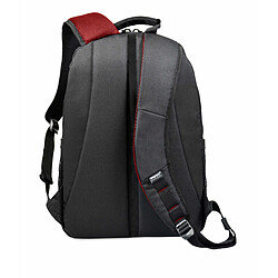 PORT Designs Sac à dos PC Portable 15.6'' - Houston Noir/Rouge