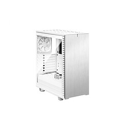 Fractal Design Define 7 Compact Blanc - Panneau Verre Trempé Clair pas cher