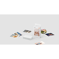 Xiaomi Papier photo Mi Portable Photo Printer - (20 feuilles, 2x3'')